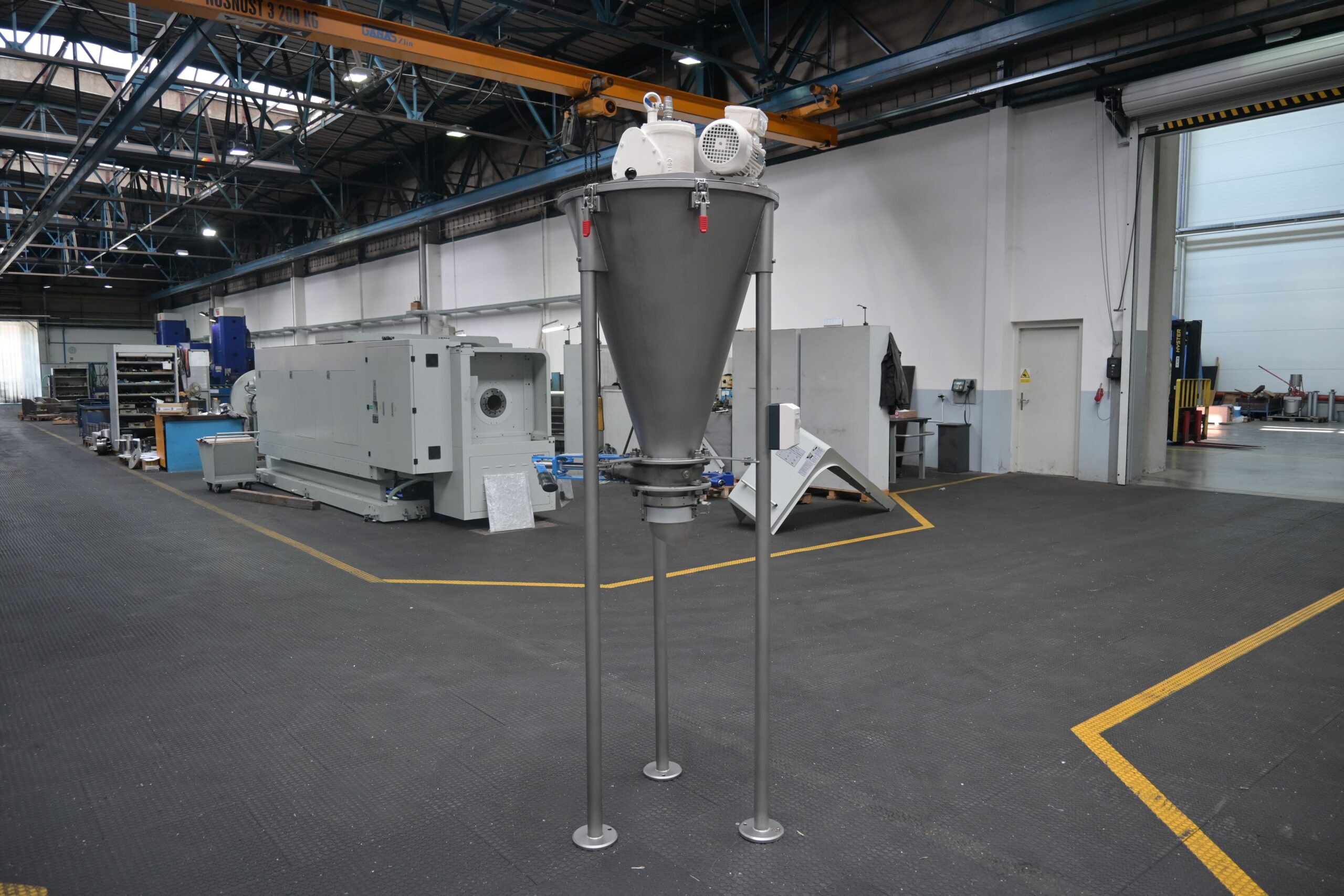 Our newly manufactured conical mixer HV 50!